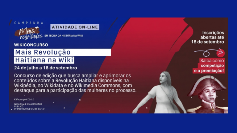 Wikipédia convoca você para o Wikiconcurso “Mais Revolução Haitiana”